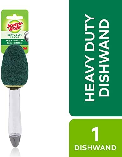 Scotch-Brite Dishwand Heavy Duty With Refillable / Replaceable Scrubbing Head Dish Brush