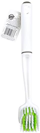 Scotch-Brite Pot Pan And Dish Brush Flexible Bristles Double Sided Scrub Brush