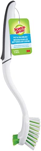 Scotch-Brite Pot Pan and Dish Brush Flexible Bristles Double Sided Scrub Brush