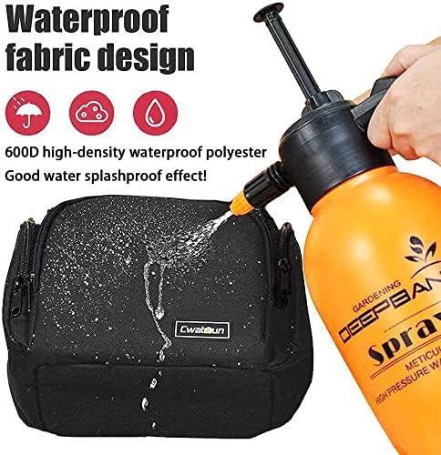 Shoulder Camera Bag Cwatcun Water Resistant Sling Camera Bag For Nikon Canon Sony Pentax Olympus Panasonic Samsung & Many More SLR DSLR And Photography Accessories (Small 1.0 Black)