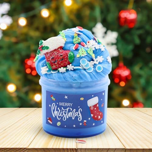 Slime Advent Calender 2025 For Kids Christmas Countdown Calendars 24 Days Of Surprises With Different Texture Slime Toy Kit Funny GIfts For Toddler Teens Girls 4 5 6 7 8 9 10 11 12 Year Old