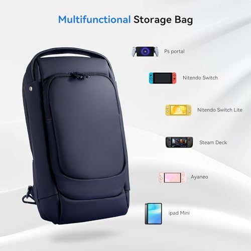 Sonicgrace Carrying Case Compatible With Playstation Portal ROG Ally Steam Deck Accessories