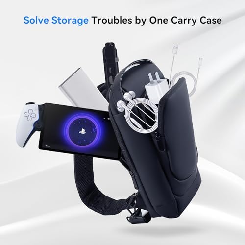 Sonicgrace Carrying Case Compatible With Playstation Portal ROG Ally Steam Deck Accessories