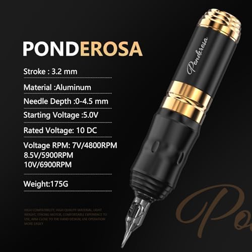 STIGMA Cordless Tattoo Gun Kit With Pro Tattoo Pen 2 Batteries 20 Needles Ink Set Accessories