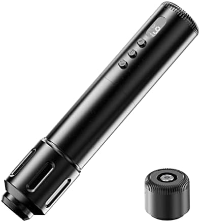 STIGMA Wireless Tattoo Machine Gun Rotary Tattoo Machine Pen Cordless Battery with 1000mAh Japan Power Coreless Motor and RCA Jack Replacement EE Machine E42