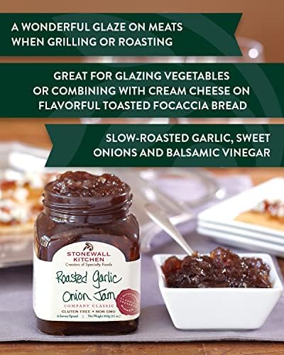 Stonewall Kitchen Roasted Garlic & Onion Jam By Stonewall Kitchen