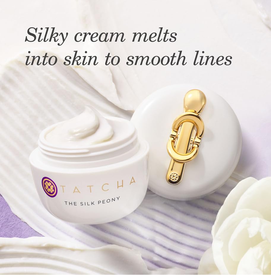 TATCHA The Silk Peony Melting Under Eye Cream Hydrating And Line-Smoothing Eye Cream For Wrinkles And Dryness 15 Ml 0.5 Oz