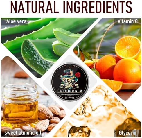 Tattoo Aftercare Cream-Color Protection & Skin Repair Balm For Tattoos Prevents Fading Reduces Redness And Keeps Tattoos Vibrant