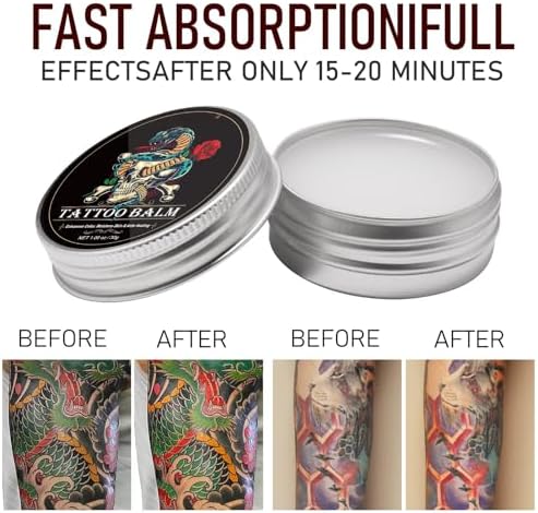 Tattoo Aftercare Cream-Color Protection & Skin Repair Balm For Tattoos Prevents Fading Reduces Redness And Keeps Tattoos Vibrant
