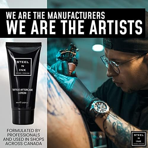 Tattoo Aftercare Lotion- Heals And Moisterizes Fresh Tattoos