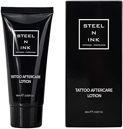 Tattoo aftercare lotion- Heals and moisterizes fresh tattoos