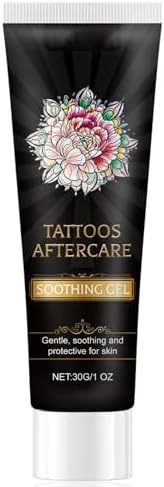 Tattoo Aftercare Soothing Gel 30G(1oz) Tattoo Moisturizer Protects Hydrates New Tattoos Premium Tattoo Supplies for New Tattoo Care