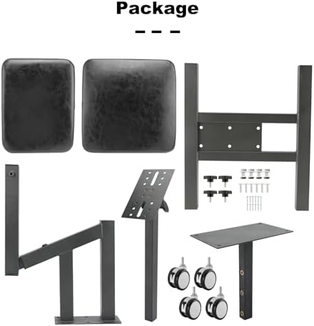 Tattoo Armrest Stand Foldable Multifunctional Tattoo Studio Chair - Adjustable Height And Angle Ergonomic Design For Ultimate Comfort Perfect For Tattoo Artist (with Wheels)