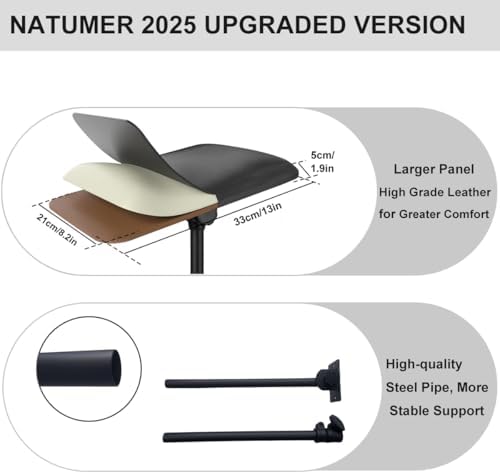 Tattoo Armrest Stand Height Adjustable Tattoo Armrest Tripod With Tray For Tattoo Supplies (Black Upgrade)