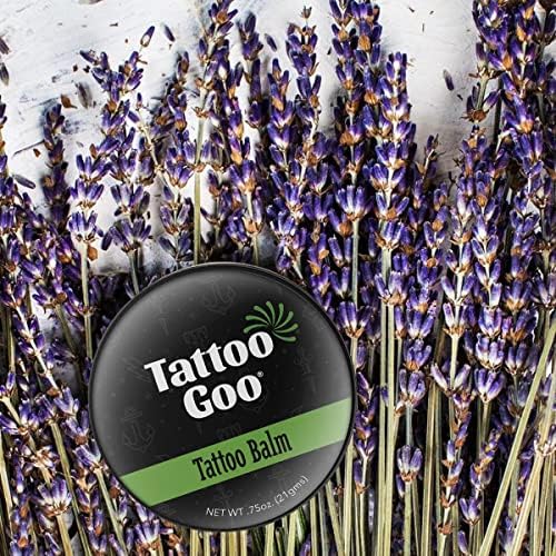 Tattoo Goo Original Ointment - Enhances Colour On New And Old Tattoos Made With Natural Ingredients No Petroleum Or Mineral Oils - 21 Grams