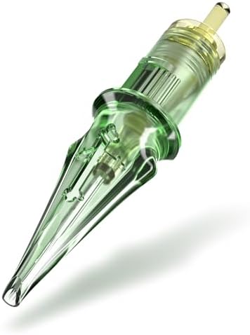 Tattoo Needle Cartridge Solong Pro 20Pcs Disposable Tattoo Needles 1003 Round Liner X-Taper Tattoo Cartridge Needles(1003RL) EN01S-20-1003RL-X
