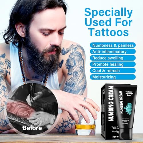 Tattoo Numbing Cream Numbing Cream For Tattooing 6 Hours Maximum Strength 60ml