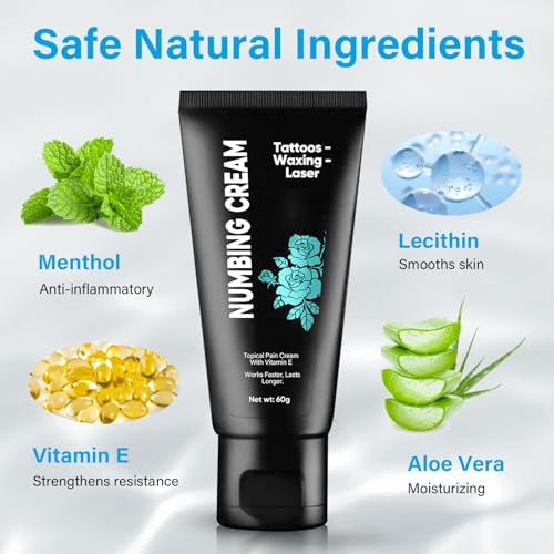 Tattoo Numbing Cream Numbing Cream For Tattooing 6 Hours Maximum Strength 60ml
