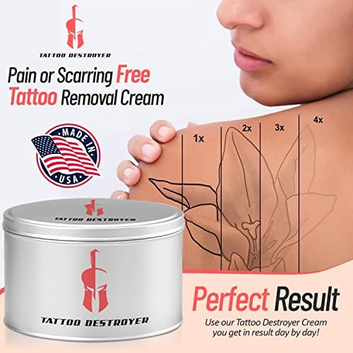 Tattoo Removal Cream Natural Fading System Wrecking Balm 2 Week Spartan Perform