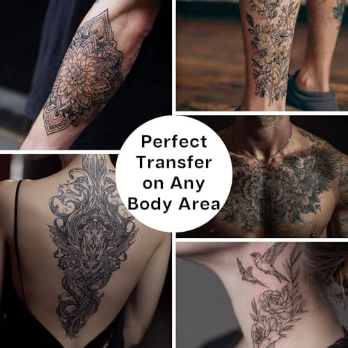 TINYLENS Tattoo Transfer Gel 300ml – Fast-Drying Stencil Gel For Clean Long-Lasting Design Transfer Skin-Safe & Easy To Apply