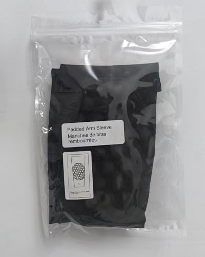 Topeter Padded Arm Sleeves Youth Compression Elbow Pads 1 Pair Basketball Shooter Sleeves