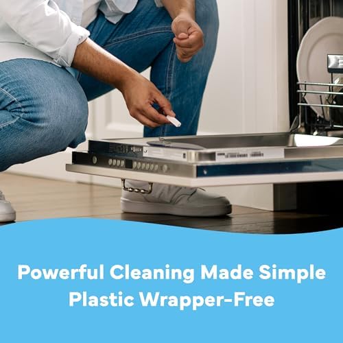 Tru Earth Dishwasher Detergent Tablets Eco Friendly Alternative To Liquid Pods 40 Tablets Lemon