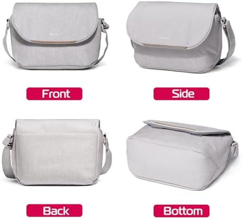 ULANZI Camera Bag SLR/DSLR Camera Case Professional Crossbody Photography Small Bag Fashion Shoulder Bag Compatible For Sony Canon Nikon Mirrorless Camera Splash-Proof Lightweight