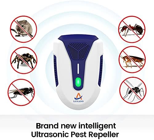 Ultrasonic Plug-in Mouse Repeller For Indoor Use Human & Pet Safe