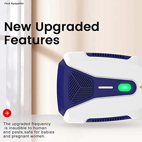 Ultrasonic Plug-in Mouse Repeller For Indoor Use Human & Pet Safe