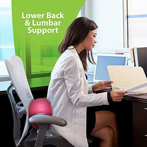 URBNFit Mini Pilates Ball - Small Exercise Ball For Yoga Pilates Barre Physical Therapy Stretching And Core Fitness - Bender Ball Includes Workout Guide