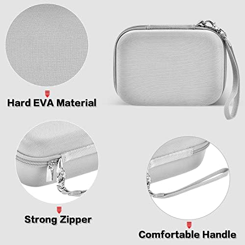 USB Flash Drive Case Thumb Drive Memory Card SD SDXC SDHC Card Holder Organizer Electronic Accessories Storage Bag For SanDisk/SamData/Samsung/TOPESEL/PNY/Memory Stick/YubiKey - Grey