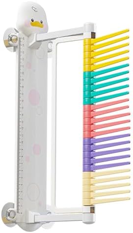 Vertical Jump Tester Wall Mounted Vertical Jump Trainer Resettable Vertical Jump Measurement Tool Cartoon Duck Kids Jump Measuring Equipment for Home Kindergarten