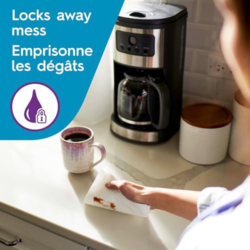 Viva Multi-Surface Cloth Paper Towels Choose-A-Sheet 3 Big Rolls = 5 Regular Rolls (83 Sheets Per Roll)