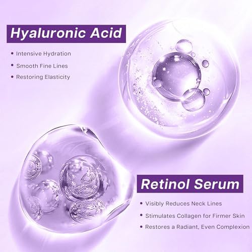 VRAIKO SADOER Gua Sha Neck Cream Firming Cream For Neck & Jawline Lifting With Double Massage Rollers Décolleté Moisturizer For Fine Lines Elasticity And Hydration 3.8 Oz