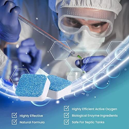 Washing Machine Cleaner Descaler Tablets: Maravello Highly Efficient Laundry Deodorizer - Washer Cleaning Tablets For HE Front Loader And Top Load 14-Month Supply (28 Count Lemon)