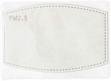 Weddingstar PM 2.5 Protective Mask Filters 5-layer Carbon Technology - 50 Pack