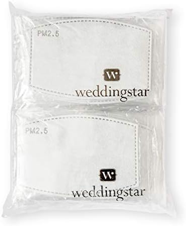 Weddingstar PM 2.5 Protective Mask Filters 5-layer Carbon Technology - 50 pack