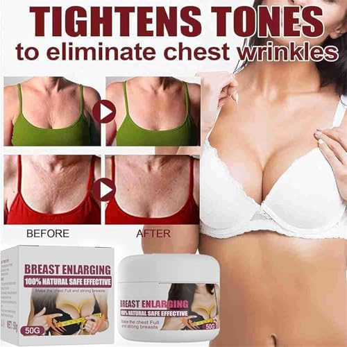 【Worry-free Shopping】3 Jars PlumpUp Breast Enhancement Cream Breast Enhancement Cream Breast Firming And Lifting Cream Natural Breast Enlargement Firming And Lifting Cream Breast Enhancement Cream For Women 50G