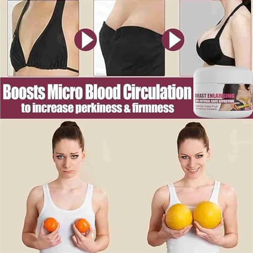 【Worry-free Shopping】3 Jars PlumpUp Breast Enhancement Cream Breast Enhancement Cream Breast Firming And Lifting Cream Natural Breast Enlargement Firming And Lifting Cream Breast Enhancement Cream For Women 50G