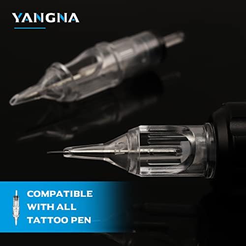 Yangna Mixed 40Pcs #12 5RS 7RS 9RS 11RS Round Shader Assorted For Beginners And Artists (#12 Standard RS)