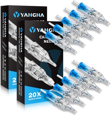 Yangna Mixed 40Pcs #12 5RS 7RS 9RS 11RS Round Shader Assorted for Beginners and Artists (#12 Standard RS)