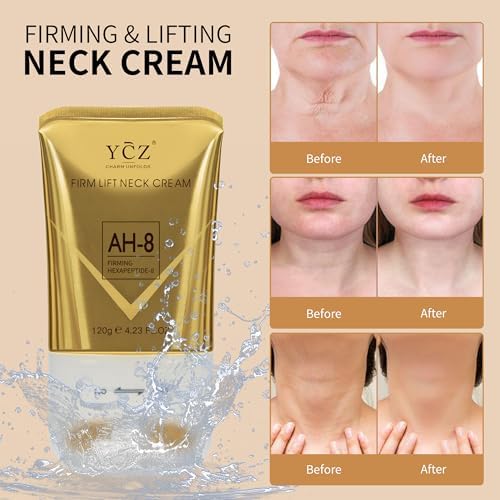 Ycz AH-8 Firming Neck Cream For Crepey Skin Body Care Comfort Contains Hexapeptide Moisturizing Tightening Lotions Cosmetic Skin Care Skin Repair