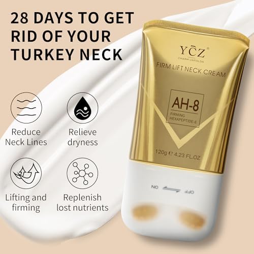 Ycz AH-8 Firming Neck Cream For Crepey Skin Body Care Comfort Contains Hexapeptide Moisturizing Tightening Lotions Cosmetic Skin Care Skin Repair