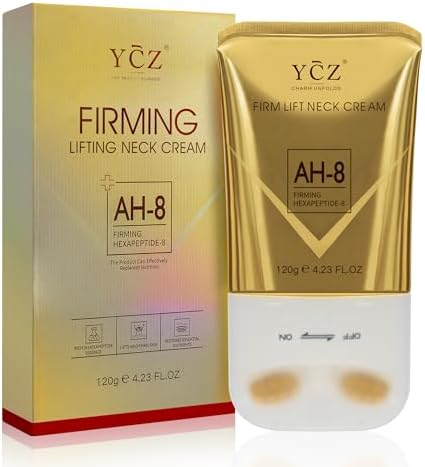 Ycz AH-8 Firming Neck Cream for Crepey Skin Body Care Comfort Contains Hexapeptide Moisturizing Tightening Lotions Cosmetic Skin Care Skin Repair