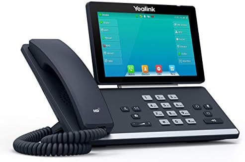 Yealink T57W IP Phone 16 VoIP Accounts. 7-Inch Adjustable Color Touch Screen (Renewed)