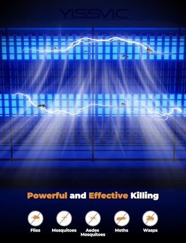 YISSVIC Bug Zapper Indoor Insect Killer Powerful Mosquito Zapper Fly Zapper Mosquito Killer Indoor For Home Office