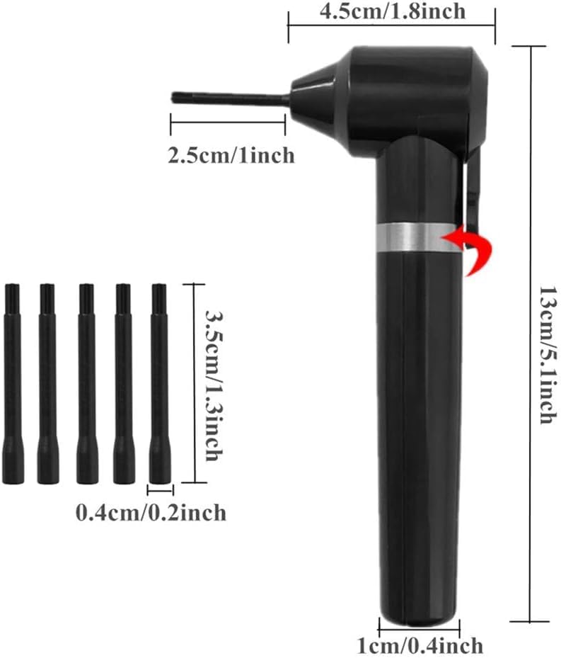 Yuelong Ink Mixer Machine Kit Black Electric Pigment Mixer Machine Makeup Eyebrow Color Ink Agitator Machine With 55 Mixing Sticks For Microblading Tattooing Supplies