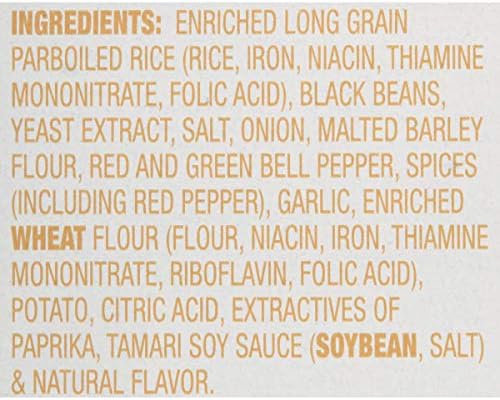 Zatarain's Black Beans And Rice Mix 7 Ounces - Pack Of 4