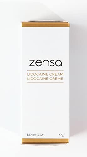 Zensa 2.5g Single-Use 5% Lidocaine Numbing Cream Small Size Piercings Injections MicroBlading Small Tattoos