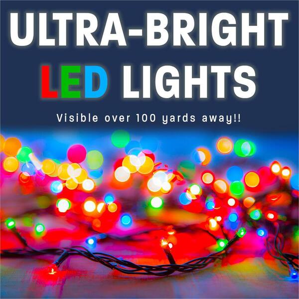 Fraser Hill Farm 1.5 Ft. 24-Light LED Jeweled Ball Ornament With Snowflake Design